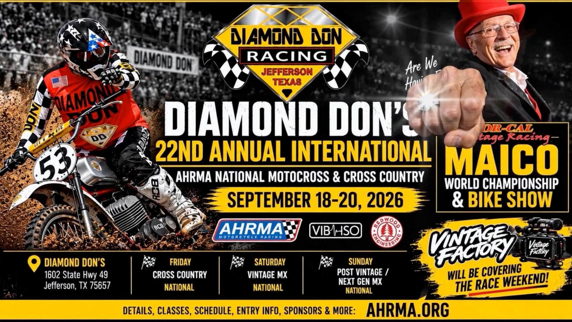 Diamond Don's is right around the corner be ready for some great