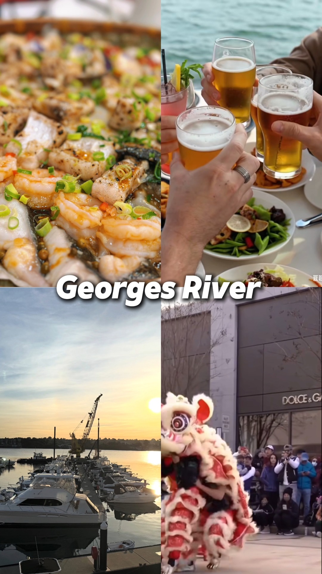 A quiet day by the Georges River – water, trees, and that soft kind of ...