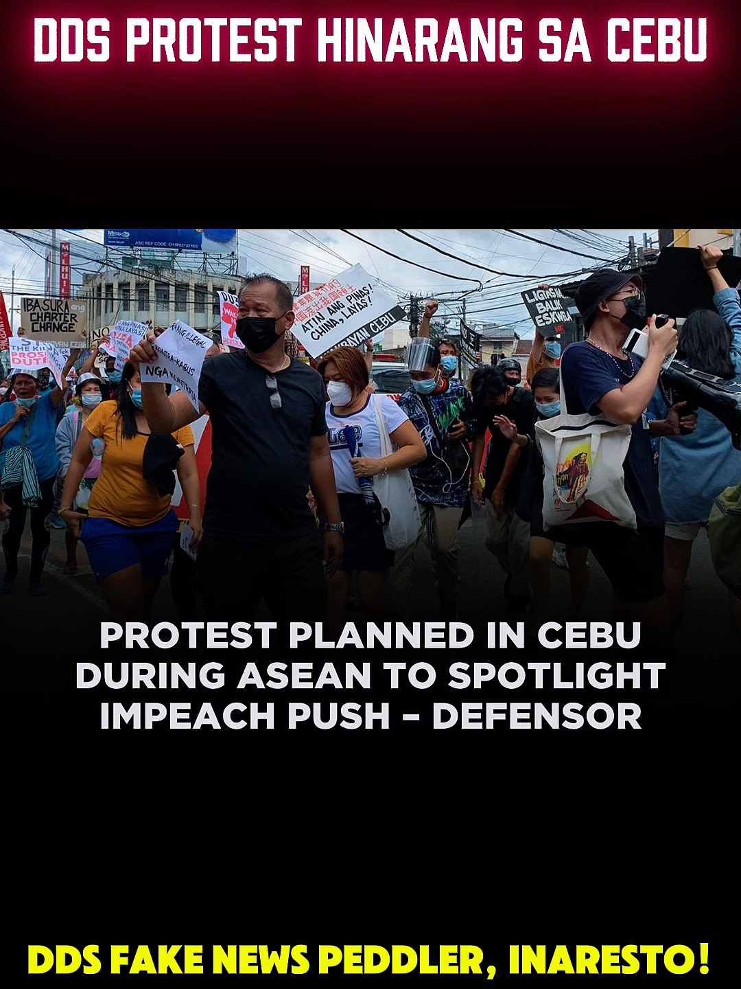 ‘Motorcade’ o Illegal Rally? Mike Defensor Nag-Iyak ng ‘Martial Law ...