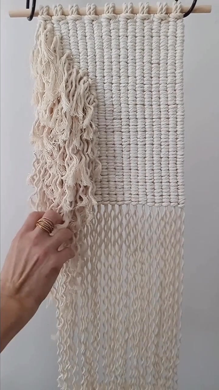 #Repost [IG].indiebohostudio Such a gorgeous wall hanging created with ...