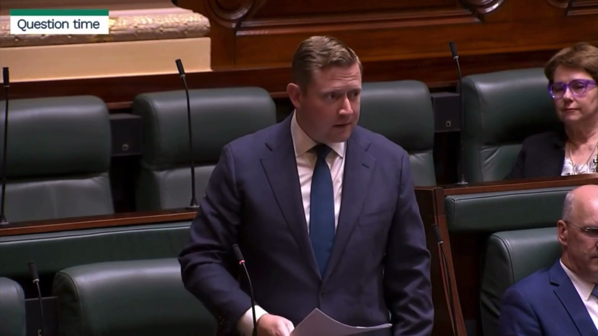 This is how the premier reacted when I asked the health minister a ...