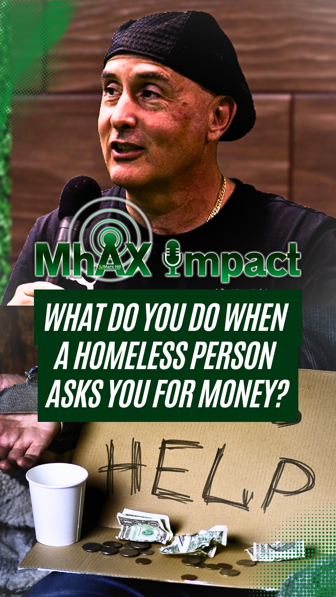 “WHAT DO YOU DO WHEN A HOMELESS PERSON ASKS YOU FOR MONEY?” It’s a ...
