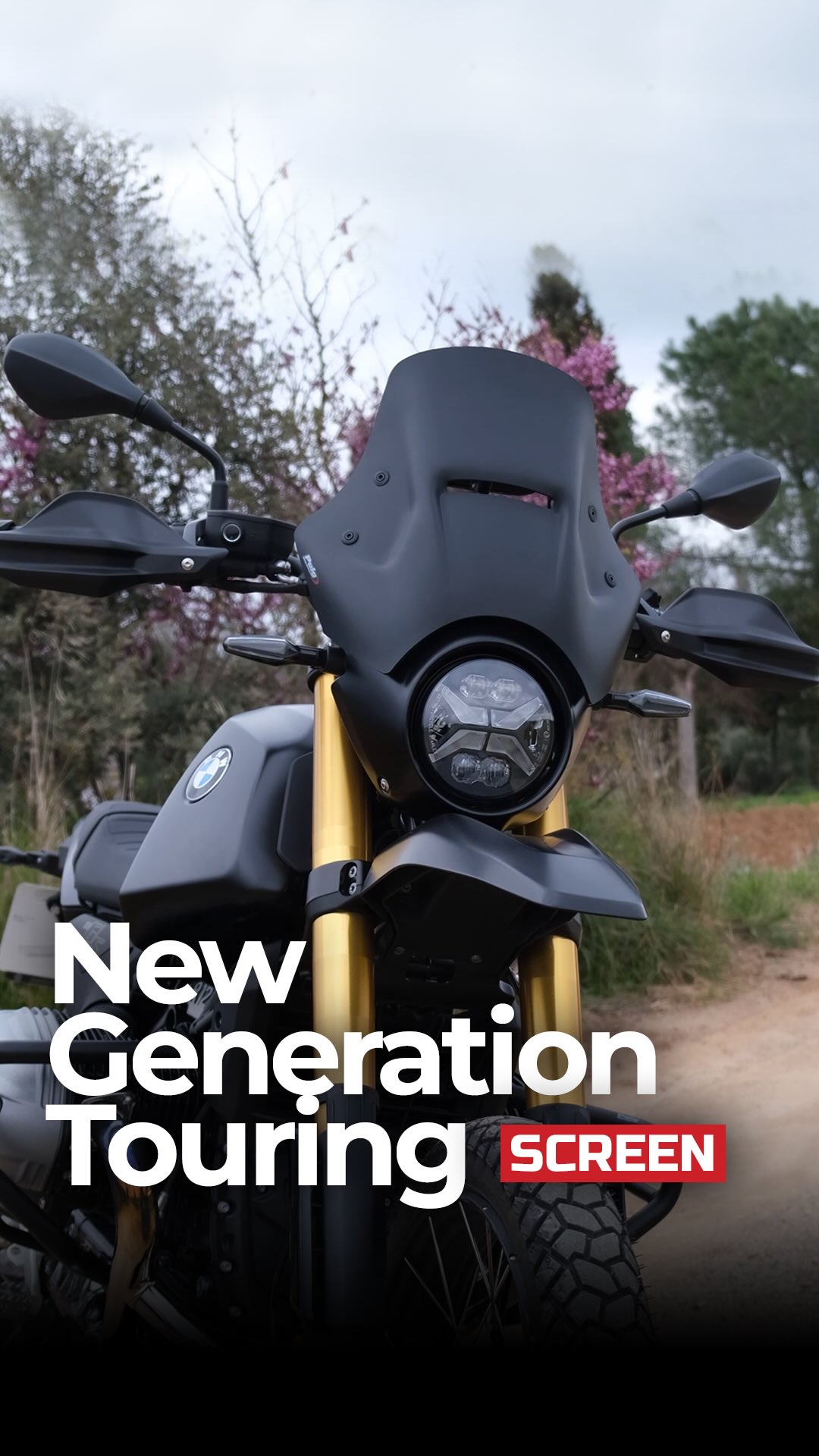 NEW GENERATION TOURING SCREEN for BMW R12 GS by Puig Fully adapted