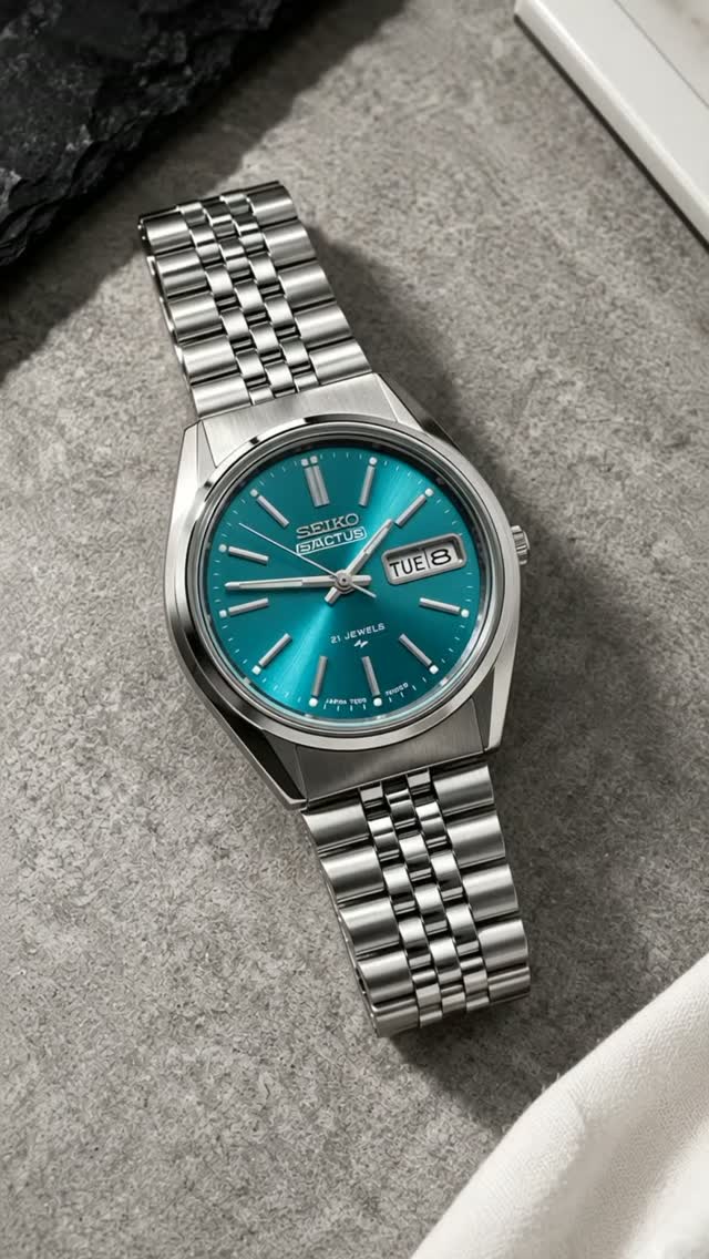 SEIKO 5アクタス SS 6106-7700 - Teal 