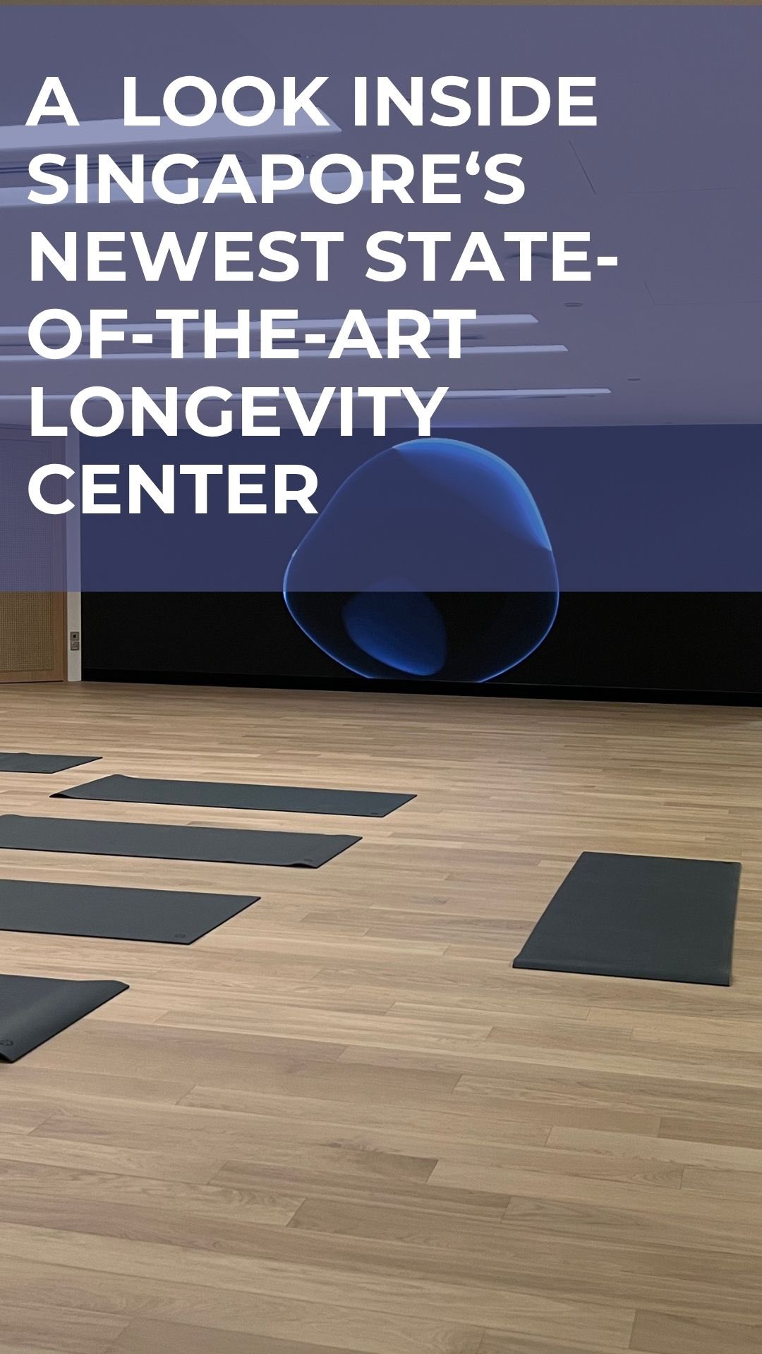 When you hear that Asia is living in 2050, it’s true. Singapore is miles ahead and this longevity center is proof. Founded by entrepreneur Allen Law, my visit to morrow,health left an impression. I 