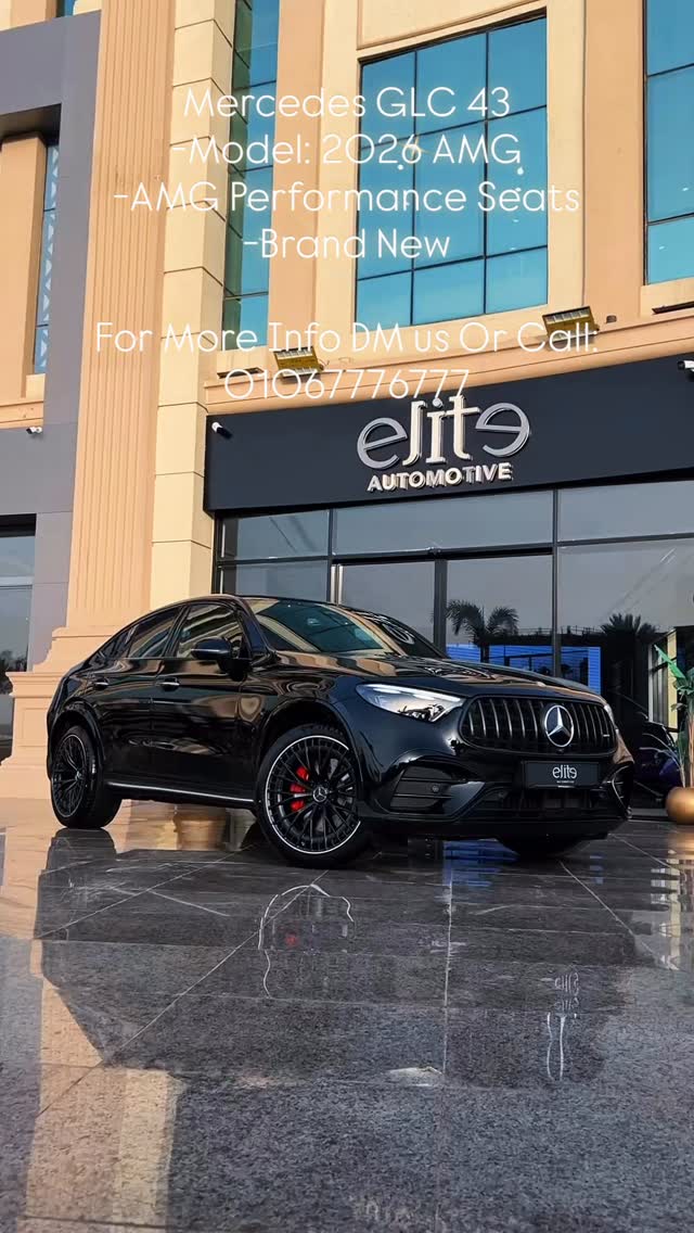Mercedes GLC 43 -Model: 2026 AMG -AMG Performance Seats -Brand New For ...