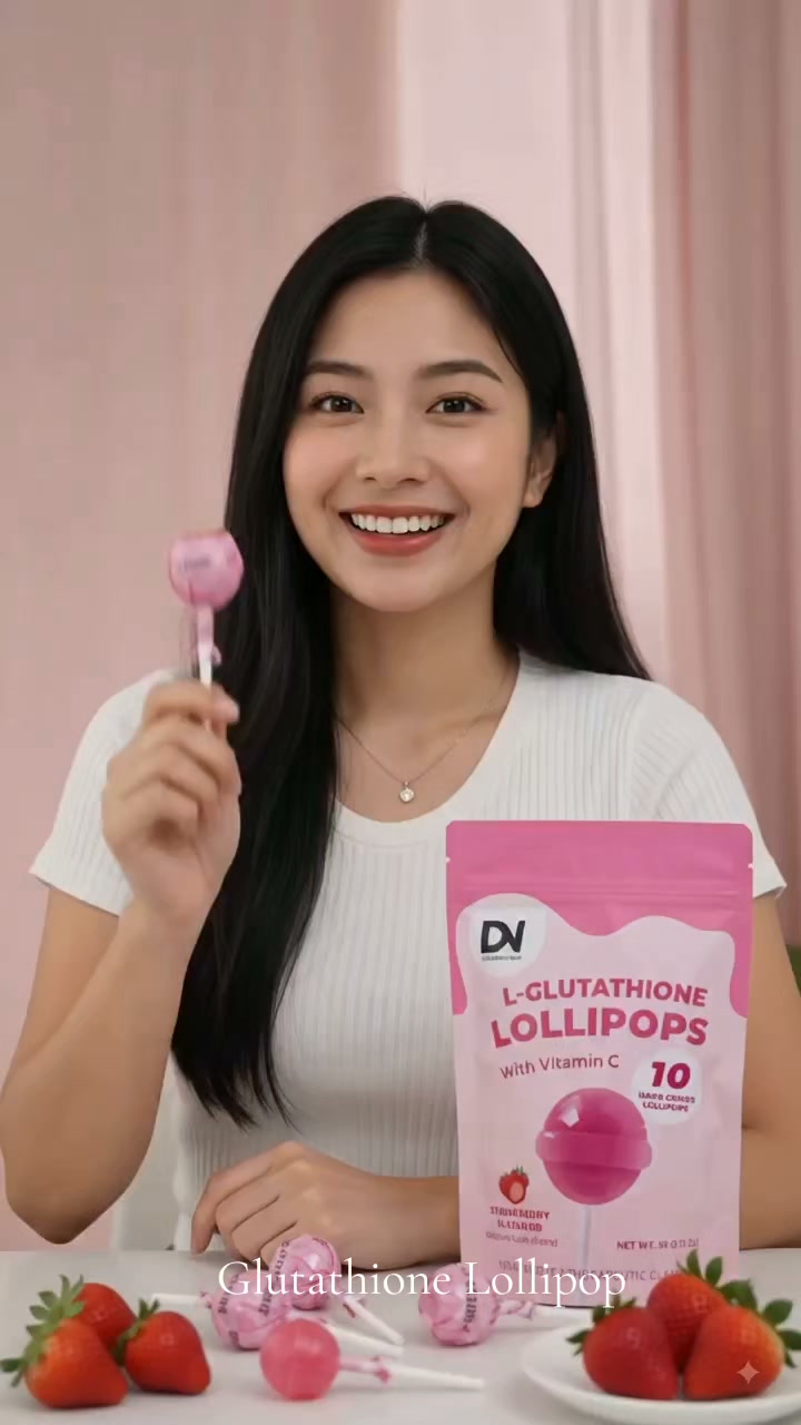 Glutathione Lollipop, https://vt.tiktok.com/ZS4r7Conc/ | DA NI CA