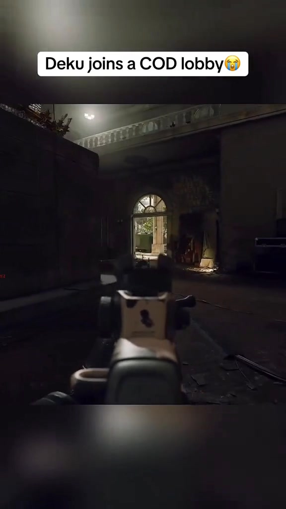 Deku joins a COD lobby😭 creds:texplays #troll #funny #callofduty ...