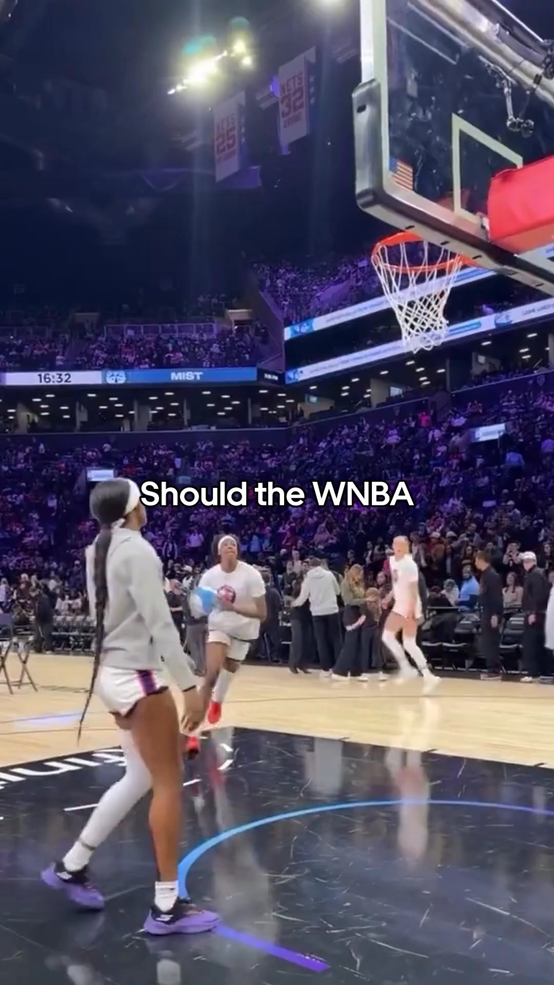 Should the WNBA Lower the Rims | Coach Clank | Facebook