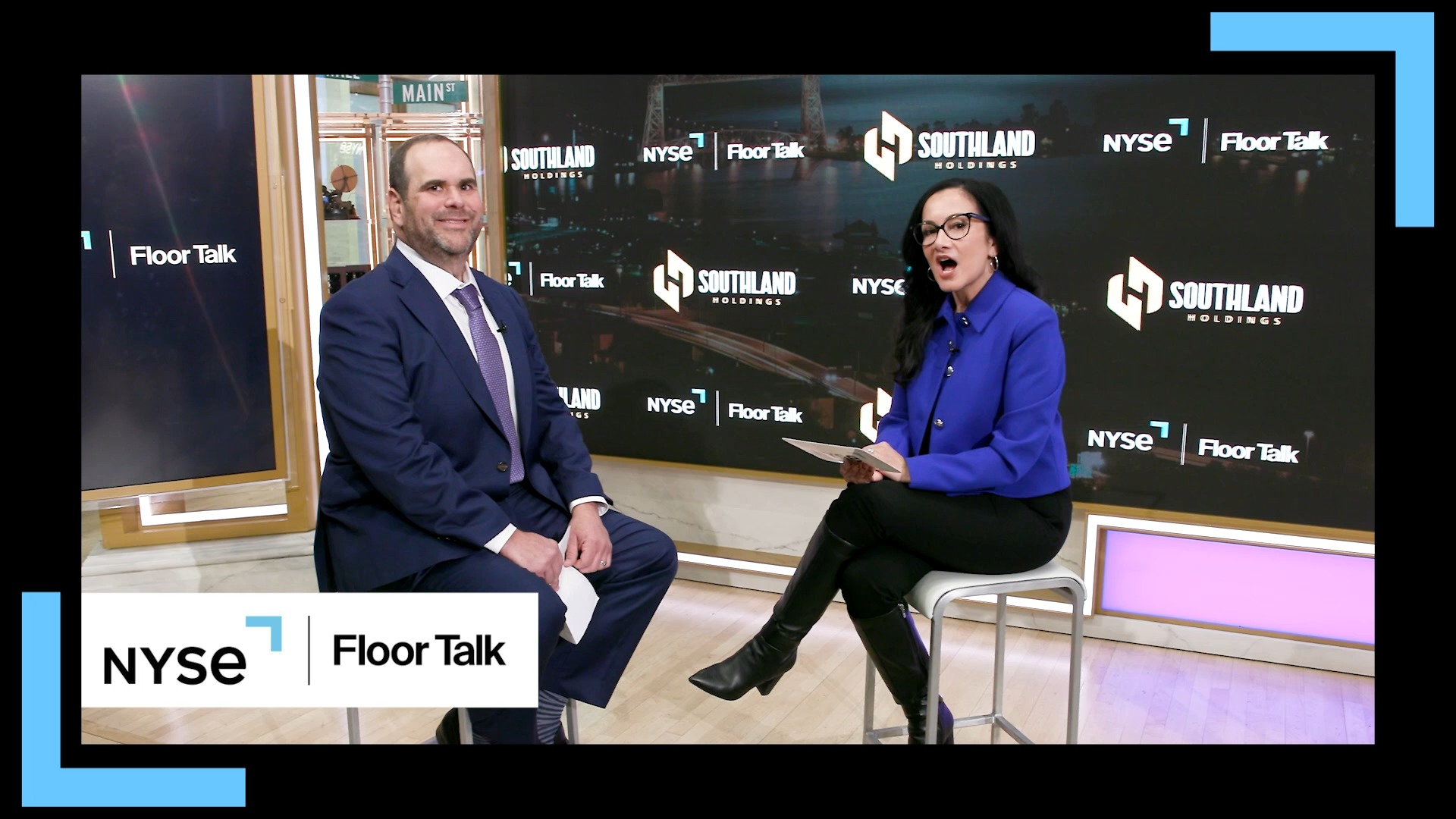 NYSE Floor Talk | Frank Renda, President & CEO, Southland Holdings ...
