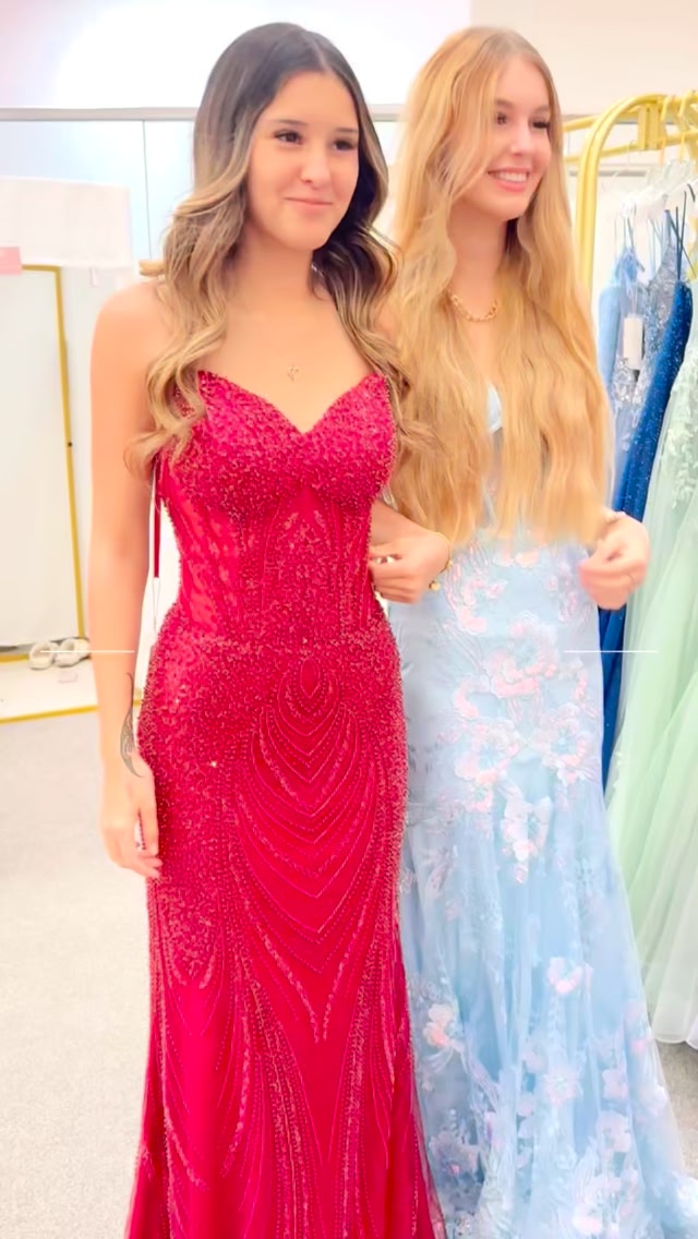 Real try-on moments at WL Bridal & Gown 🤍✨, Two beautiful gowns, two completely different moods., One bold, glamorous and sparkling., One soft, dreamy and romantic., We love seeing our customers 