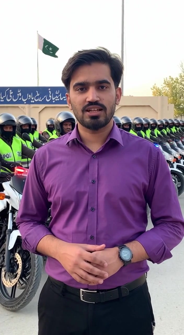 لیہ مکمل نگرانی میں موٹر سائیکل سکواڈ کا آغاز #Layyah #fblifestyle ...
