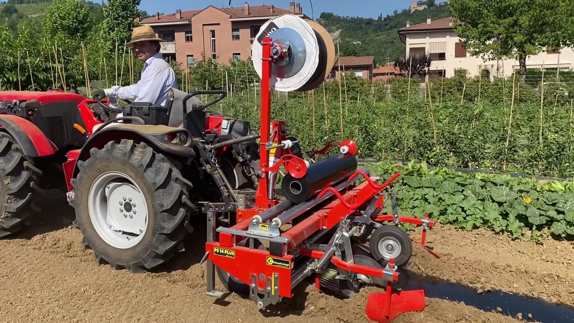 Macchina Pacciamatura Manuale Regolabile – Perfetta Per Serre E Giardini!