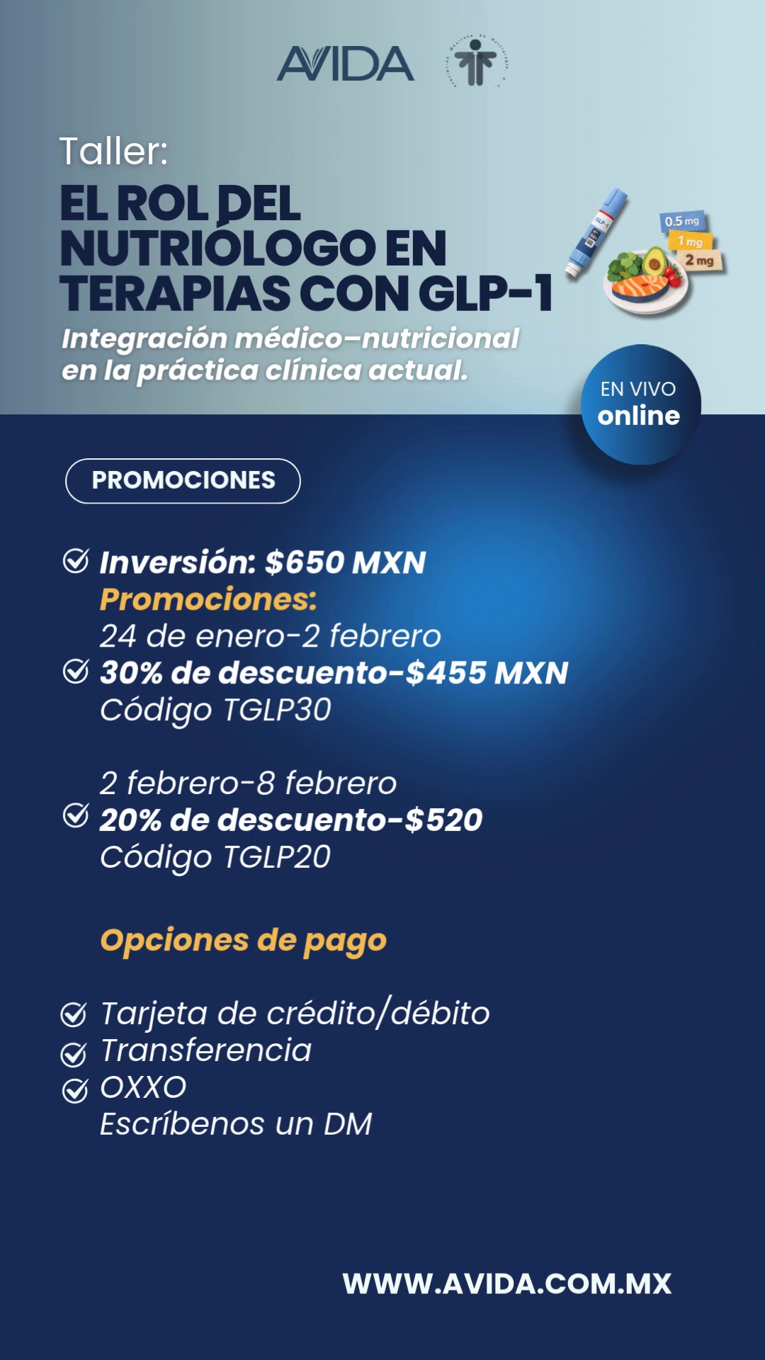 glp 1 como tomarlo Usas análogos de GLP-1 y tienes efectos secundarios? Los medicamentos Semaglutida, Tirzepatida o Liraglutida pueden causar algunos efectos al inicio del tratamiento, pero en la mayoría de los casos son leves como tomar glp-1 solución oral
