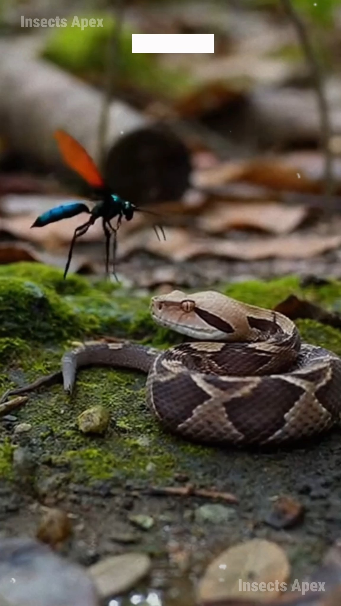 The unstoppable Tarantula Hawk attempts its signature move against the ...
