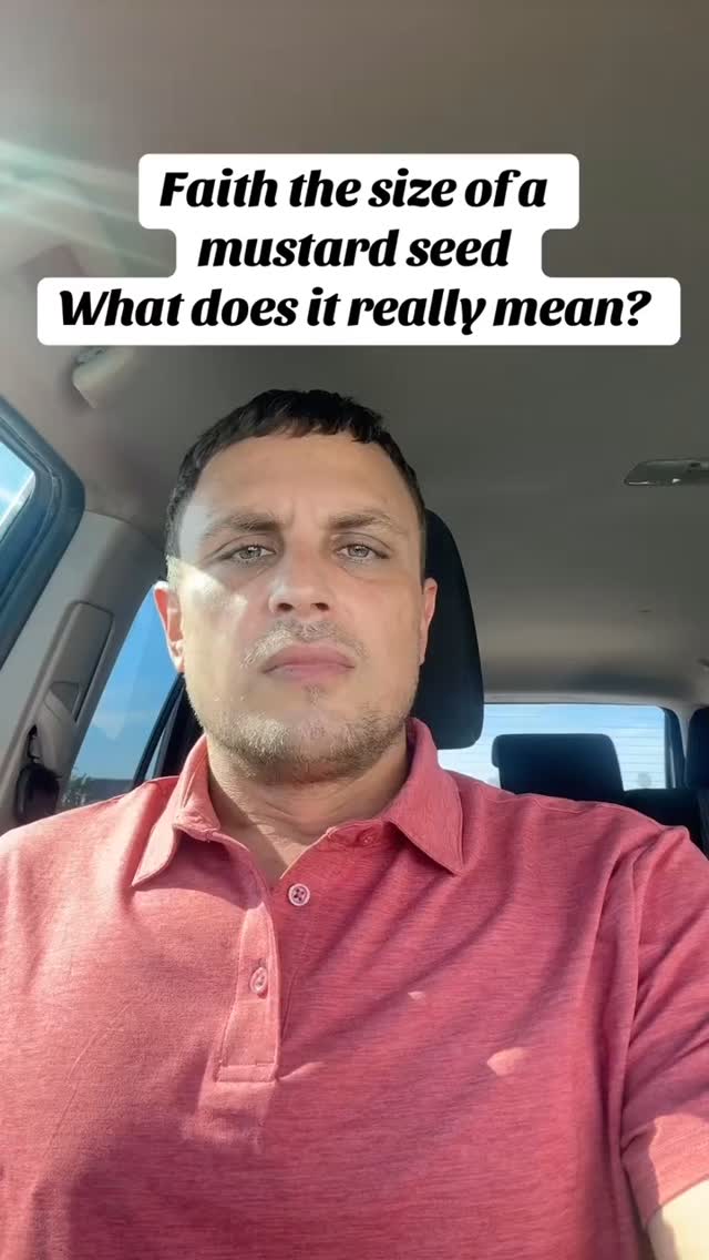 Faith the size of a mustard seed. What does it really mean? (Full video ...