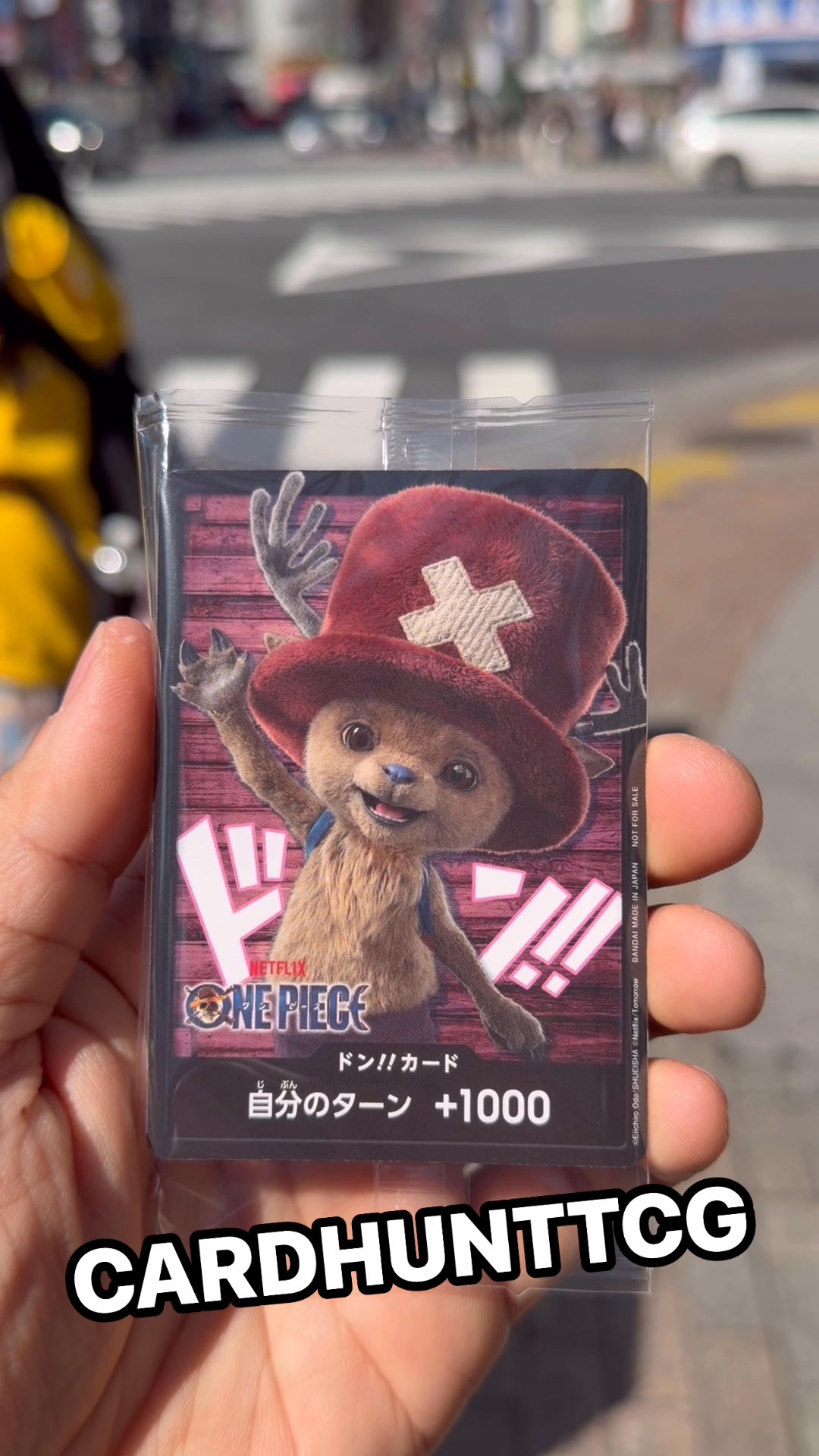 Netflix Don card Chopper!! Card Hunt TCG #onepiece