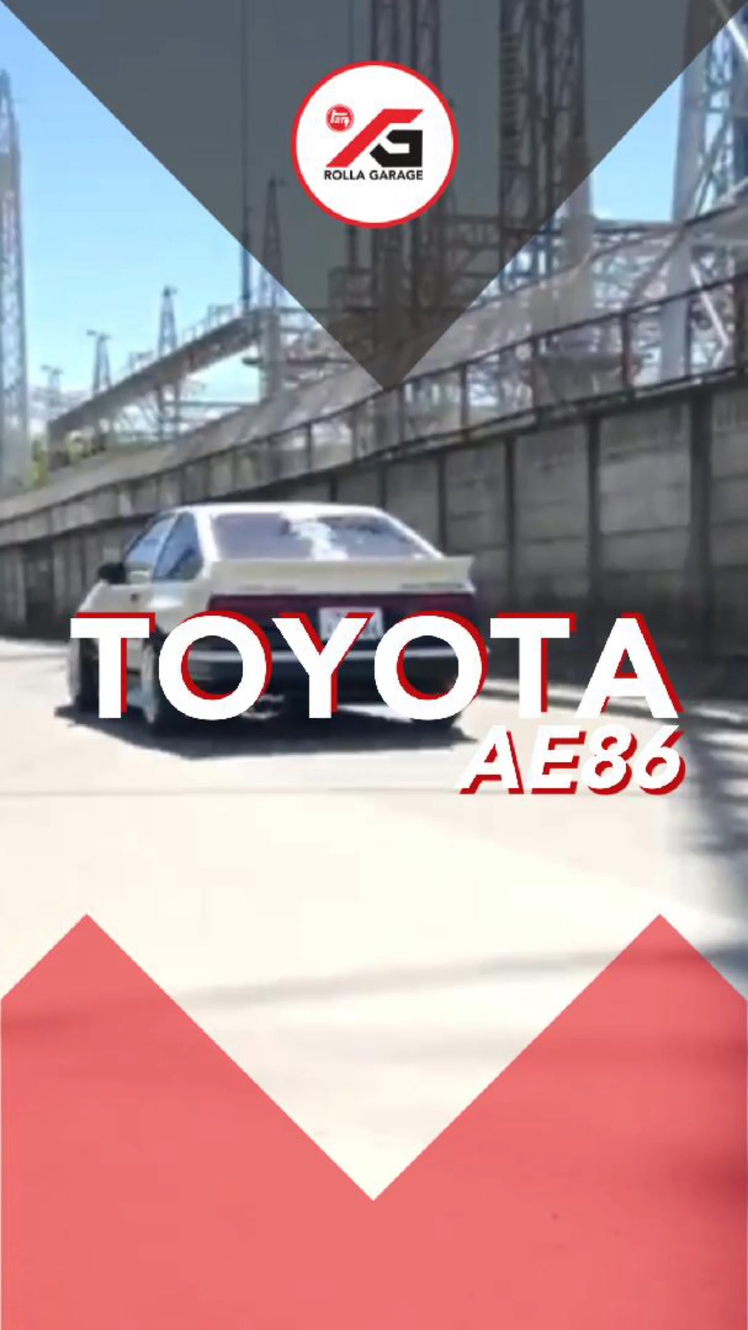 The sound of a legend at full voice. Toyota AE86 Trueno, owned by