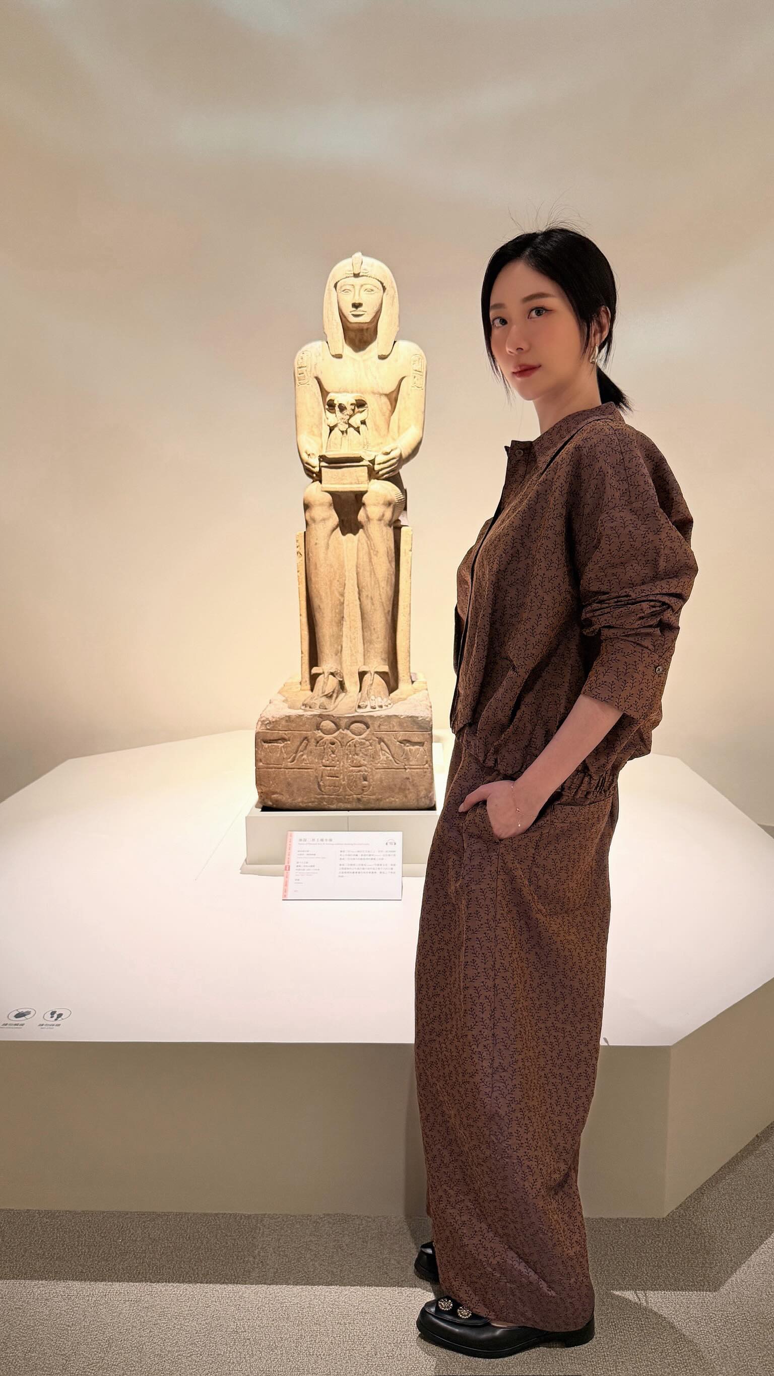 @chimeimuseum #埃及之王 之前去大英博物館就被埃及區驚艷 這次 #奇美博物館 著重在法老的故事線 搭配導覽很有臨場感～ 其中很有 ...