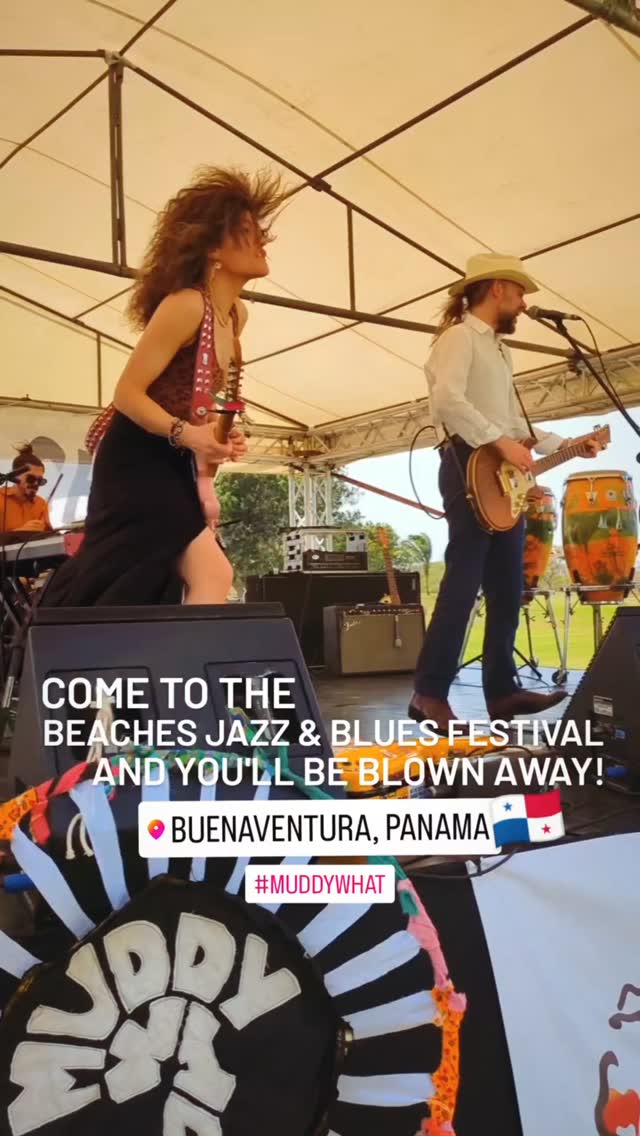 🌬️ Two years ago we played the windiest gig of our lives in Panama 🇵🇦 ...