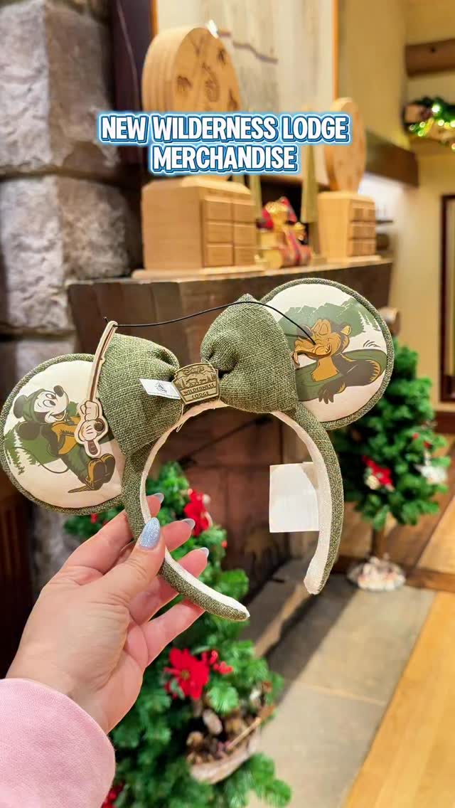 New Wilderness Lodge Merchandise Collection 🪵🌲 #disneyparks