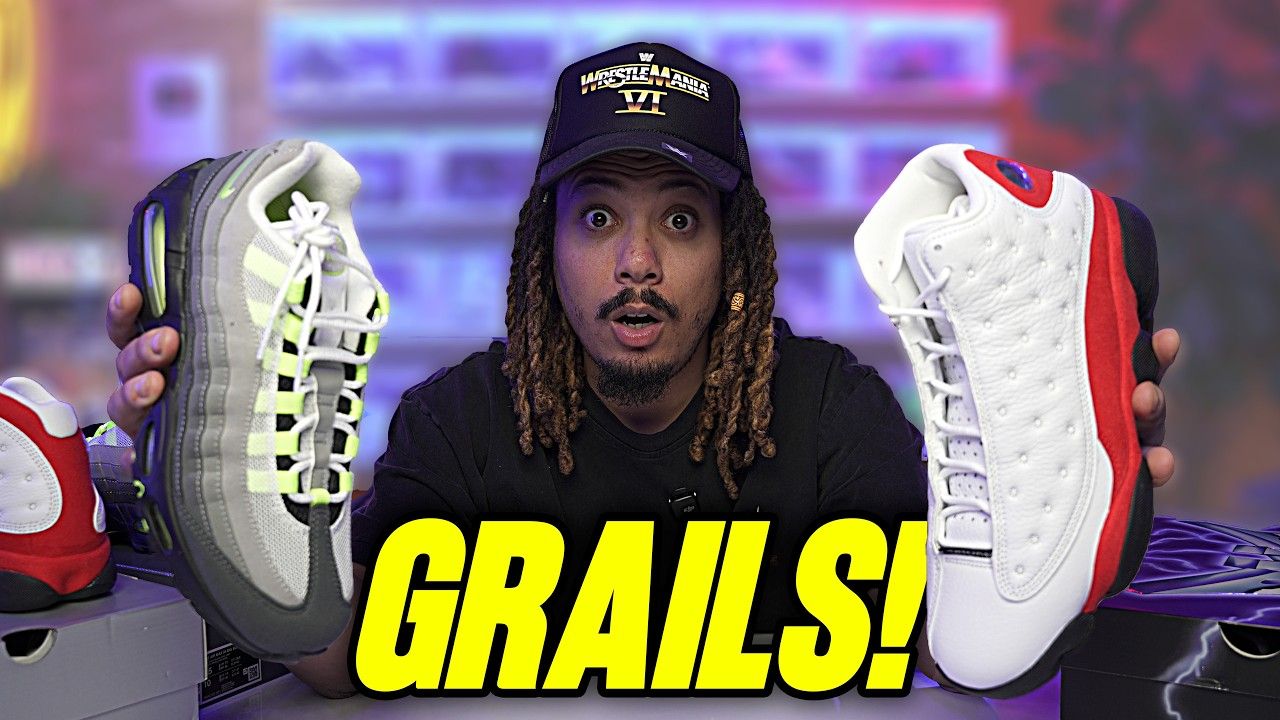 JORDAN 13 CHERRY AFTER 9 YEARS! AM95 BIG BUBBLE NEON + JA 3 MURRAY