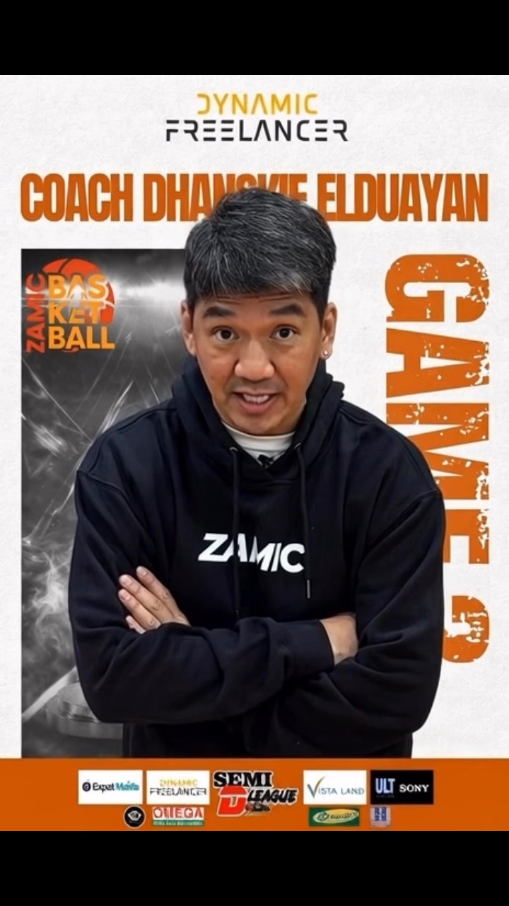 Coach Dhanskie For The Game 2 Finals #Zamic #followers # Dhanzkie Vlog ...