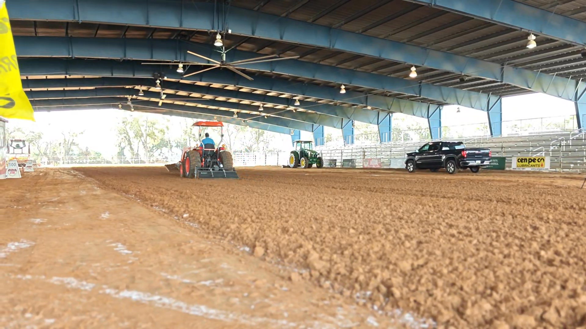 Track prep is underway in Inverness! The crew is putting the final ...