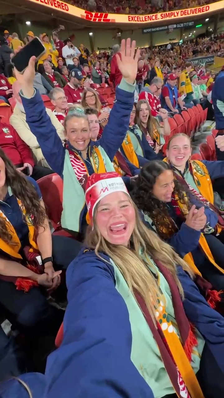 The Wallaroos are in the house supporting our boys! 🤝 #Wallabies # ...