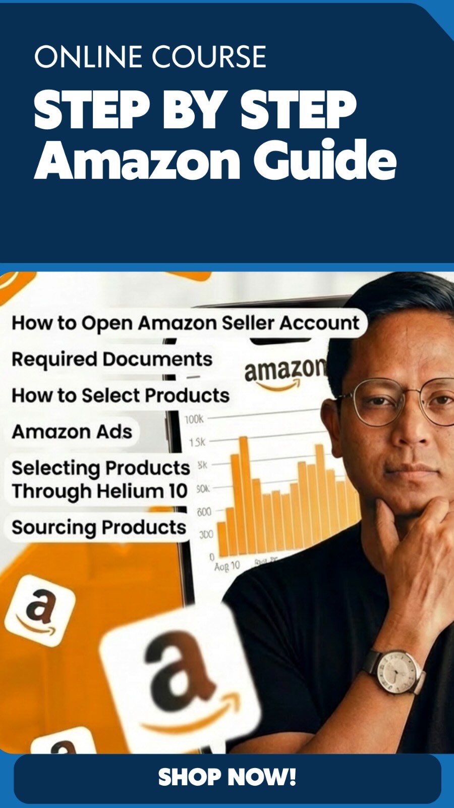 🚀 STEP-BY-STEP AMAZON GUIDE (ONLINE COURSE + BOOK) Want to start ...
