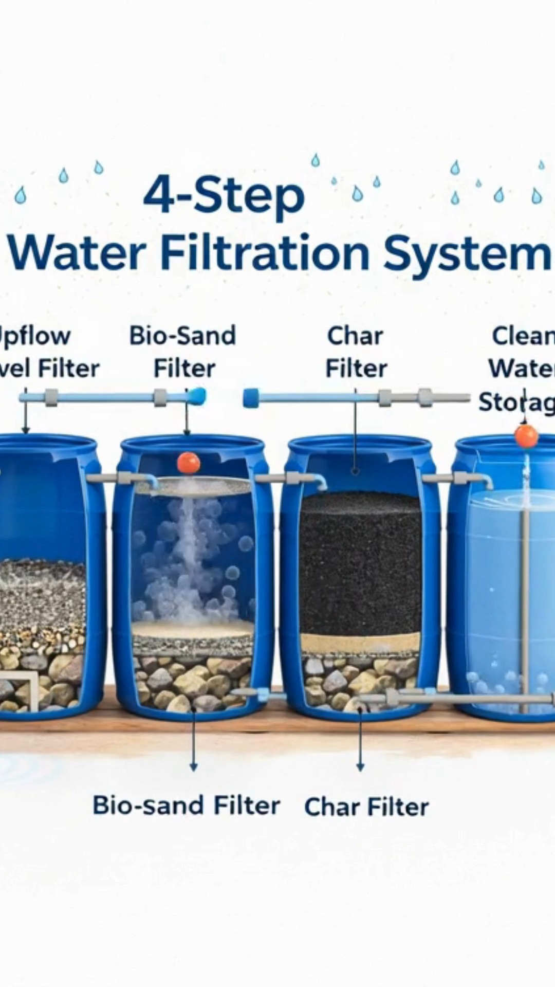 💧 4-Step Water Filtration System 💧 | Homemade Recipes | Facebook