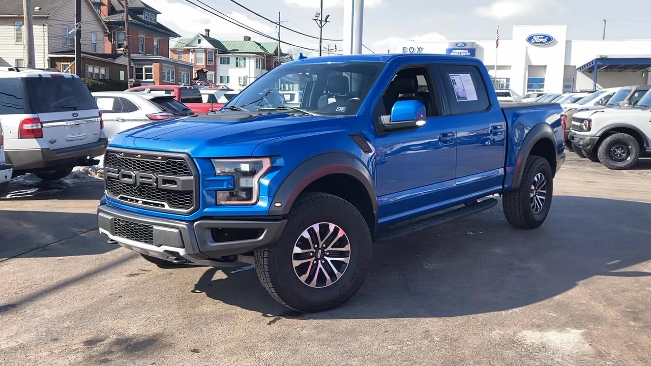 The sapphire in our Crown Jewels! This 2019 F-150 Raptor in Velocity ...
