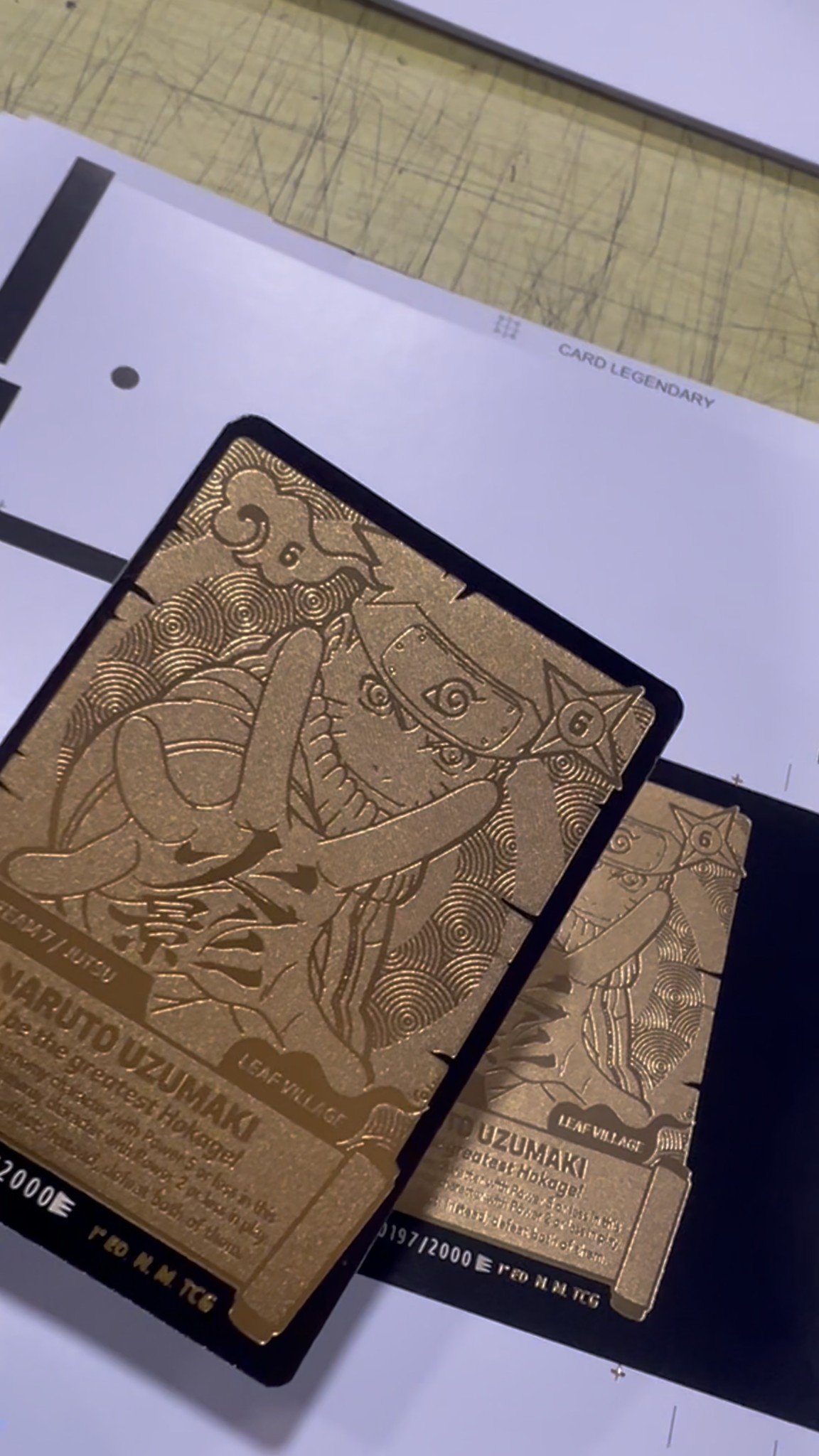 🥇 The Legend in Gold. At the very top of Naruto Mythos TCG stands