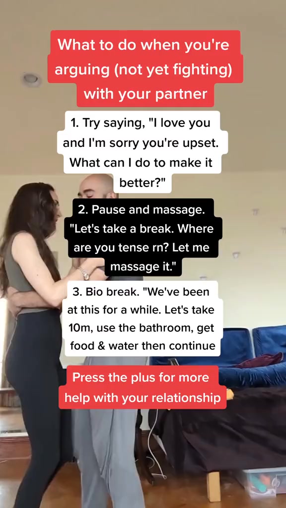 What to do when you're arguing with your partner. The sooner you ...