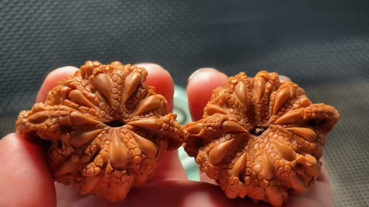 核品微藝堂橄欖核藝交流/核桃核雕橄欖核雕手串光珠
