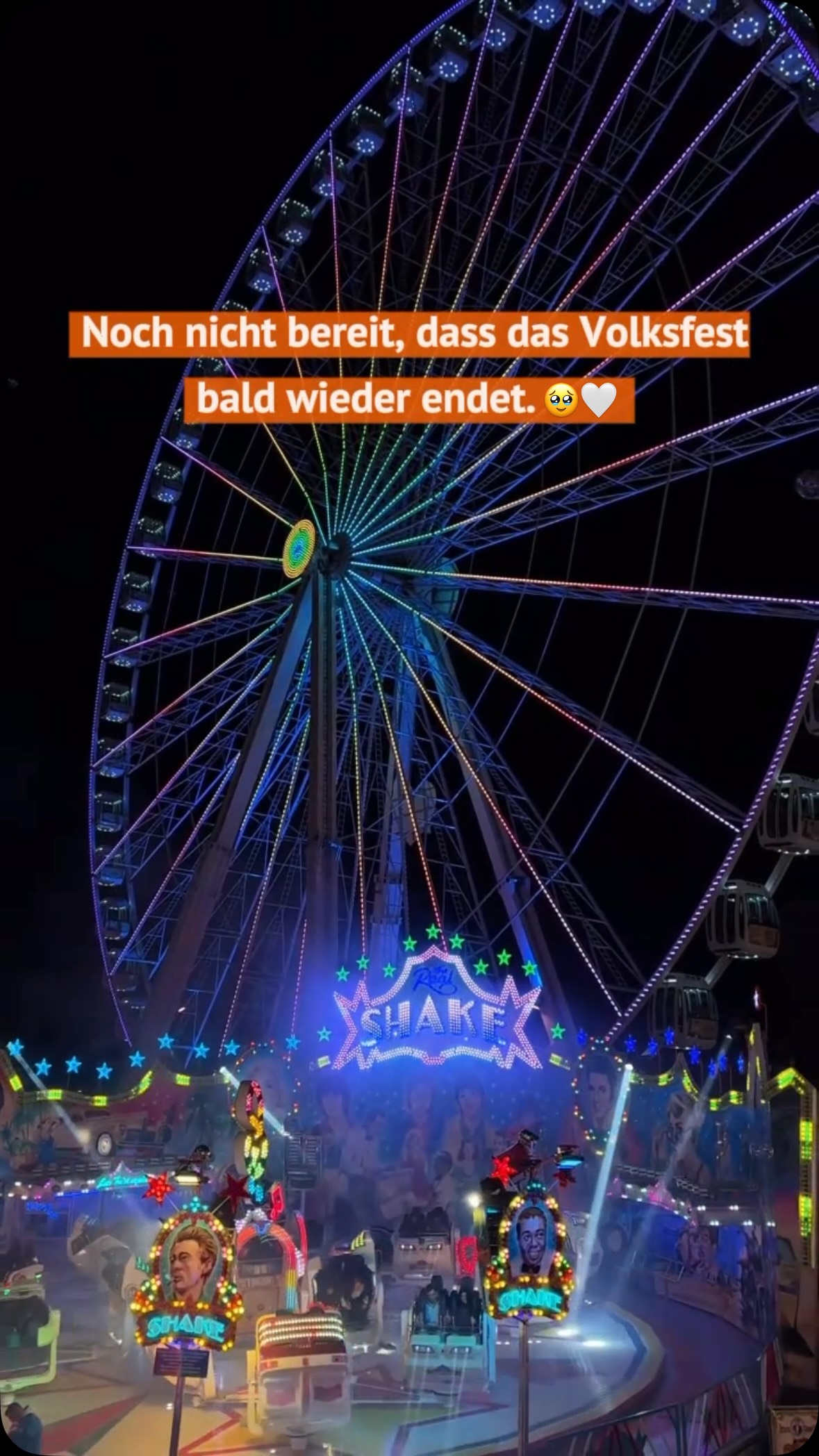 Auf ins letzte Wasen-Wochenende!, Noch ist es nicht vorbei, genießt die letzten Tage! , 👉 Am Sonntag findet zum Abschluss das Musik-Feuerwerk statt., #CannstatterVolksfest #Volksfest #CannstatterWasen