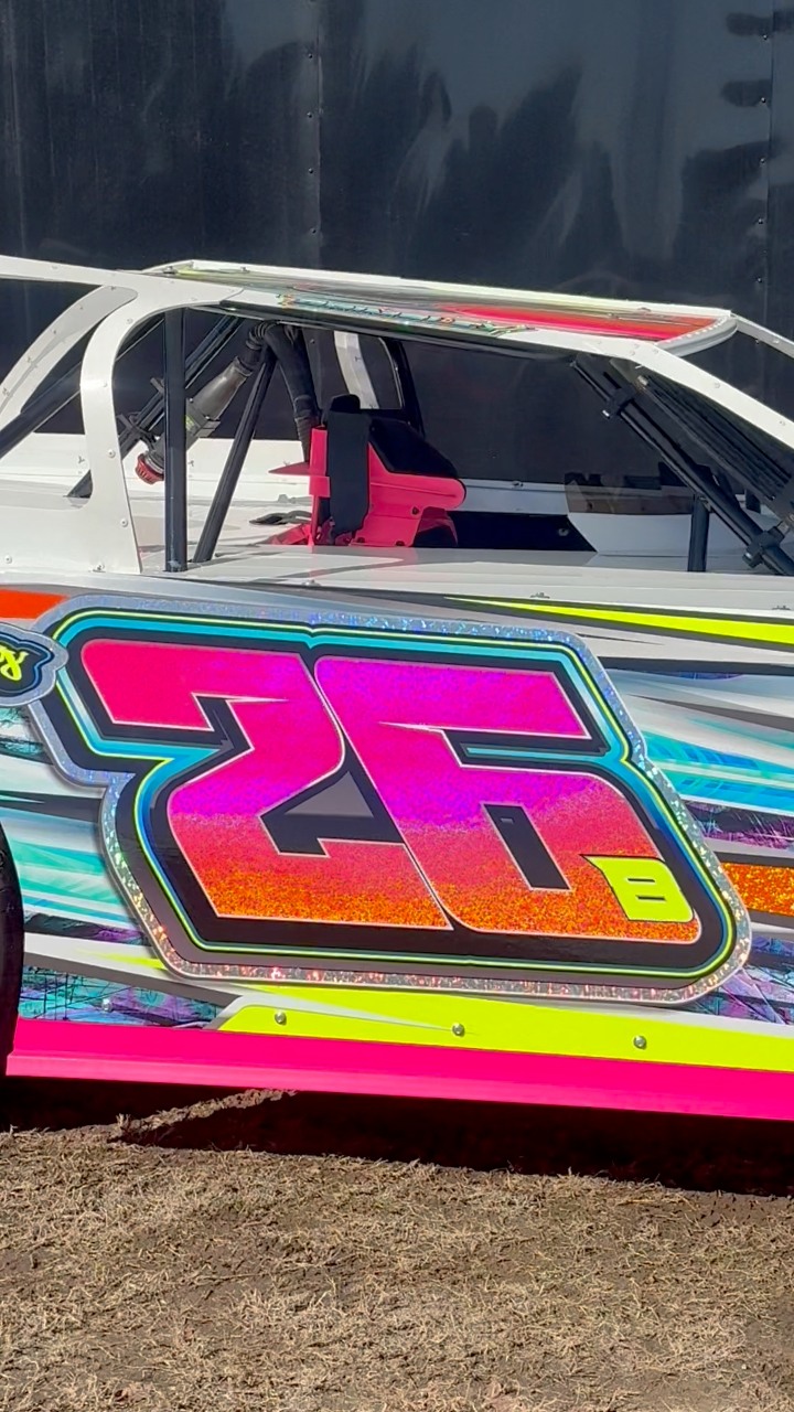 # 26 Brandon Grimsley ( Sumter, SC) and his 2026 Street Stock Wrap from ...
