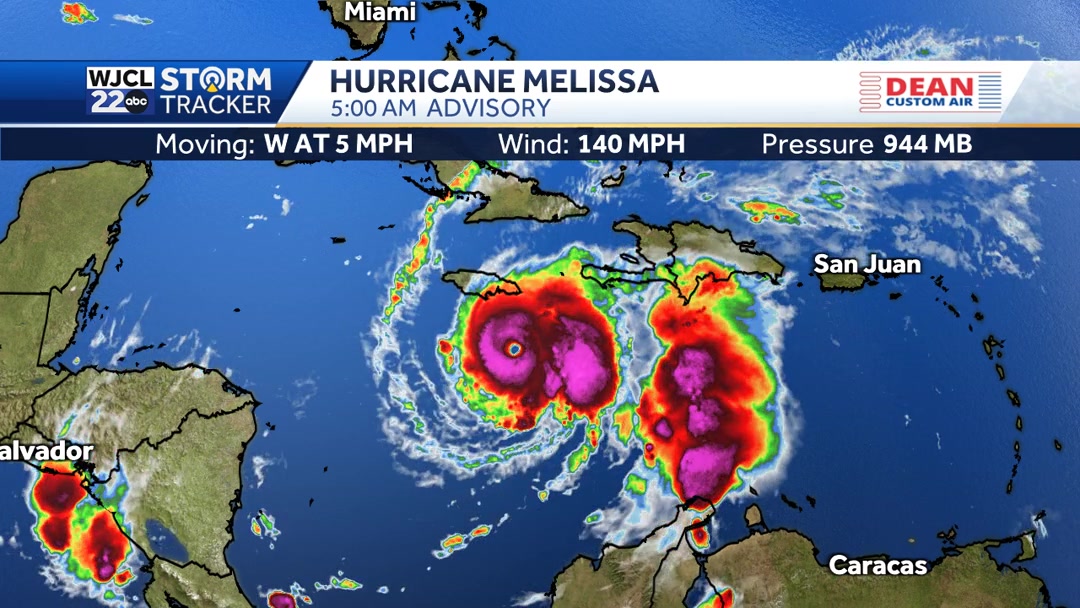 Hurricane Melissa continues to rapidly intensify, now up to a Category ...