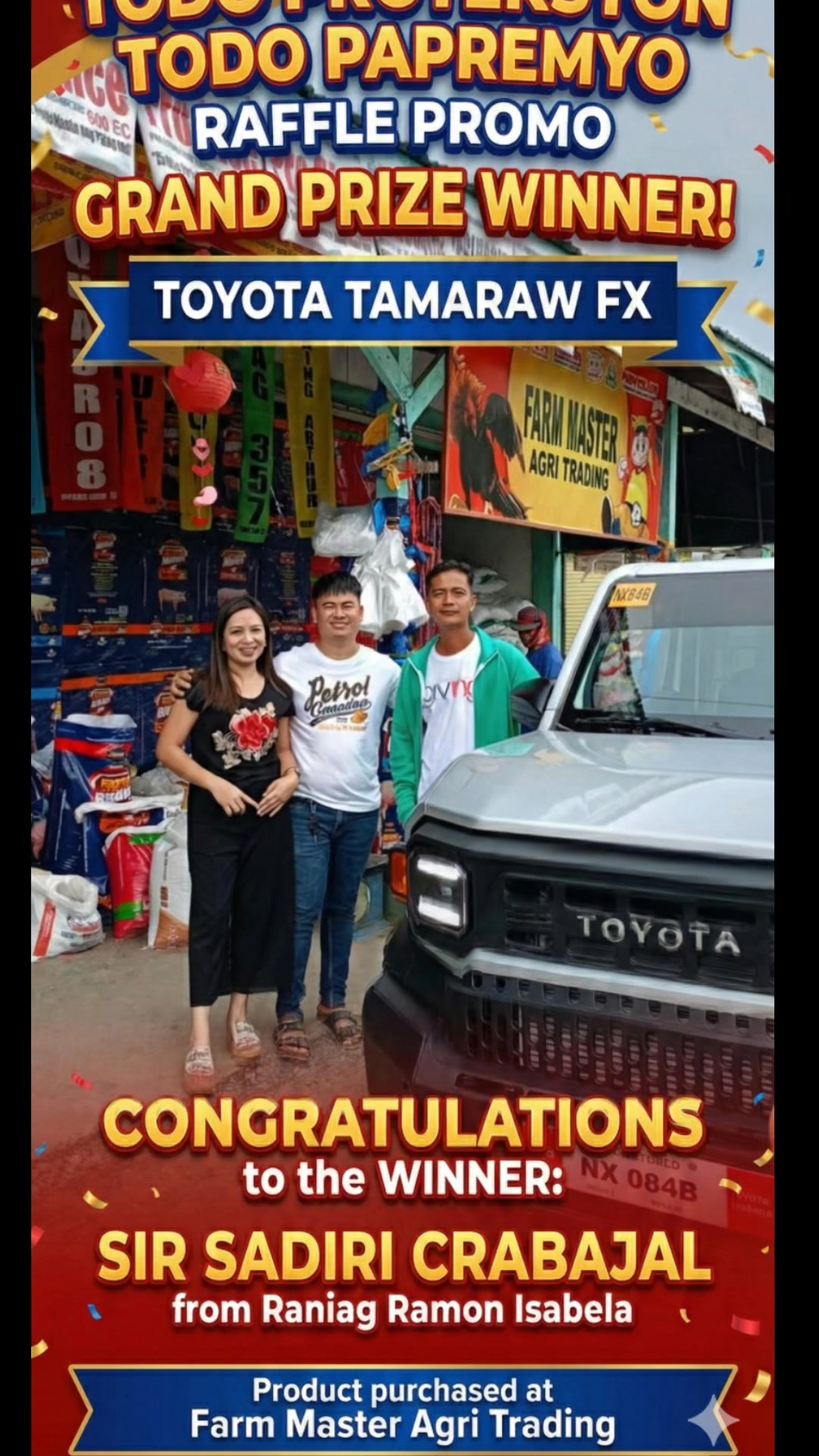 NAG-IISA AT PINAKAHIHINTAY NA GRAND PRIZE WINNER! 🚗💨 Isang malaking ...