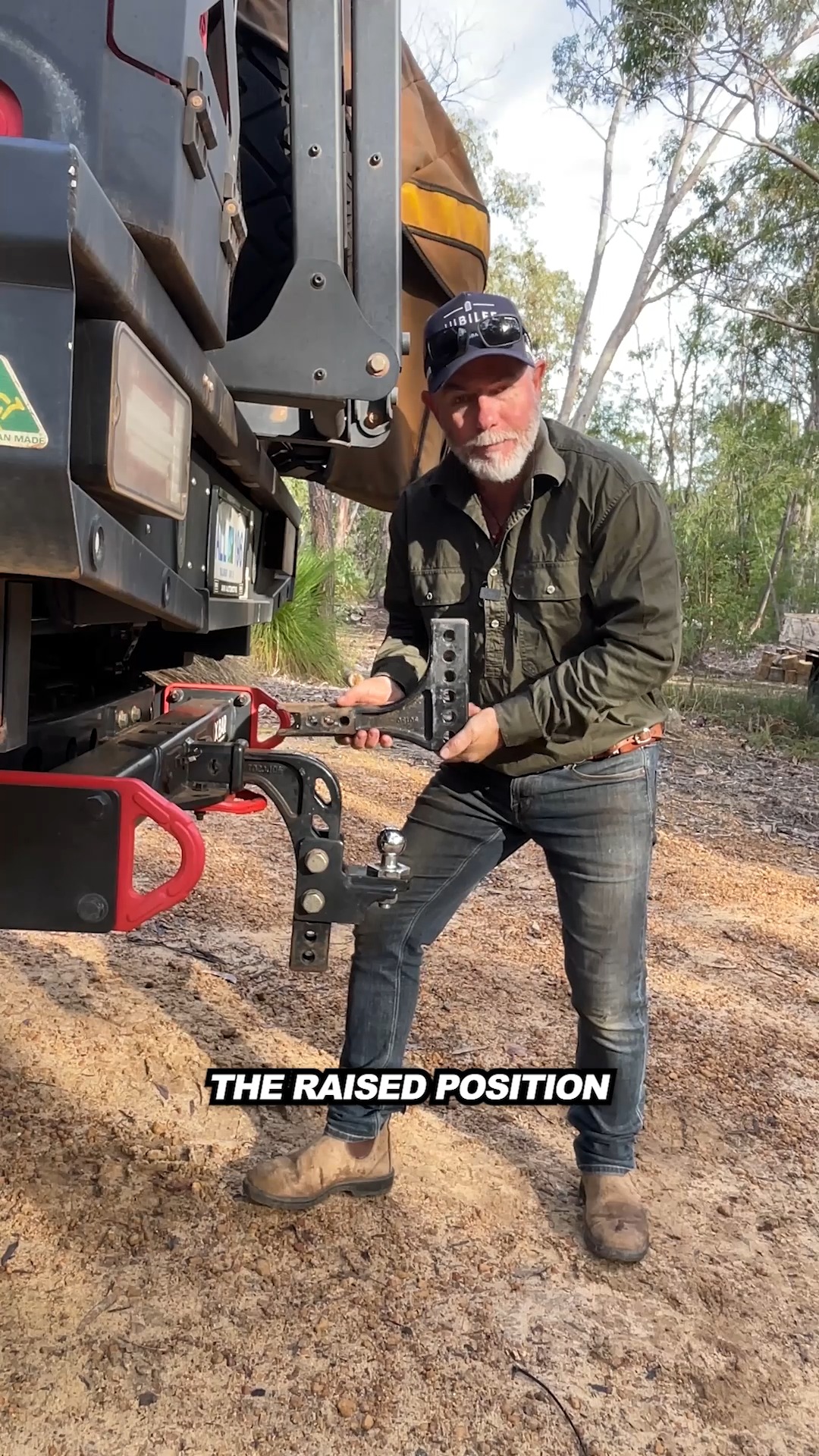 One mount. Adjustable height to suit your trailer. For a level, safer ...