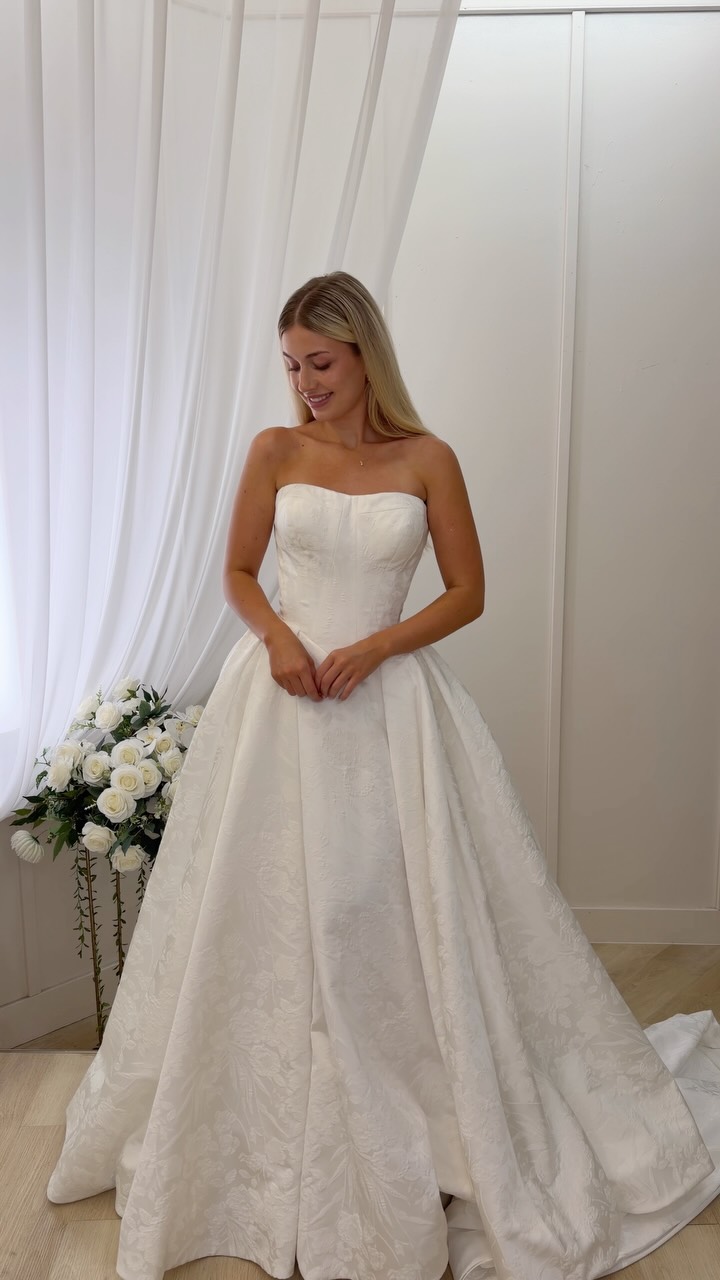wedding belles dresses Belle Gown Ivory/Gold Custom 44bust) Wedding Belles | Arizona's Best