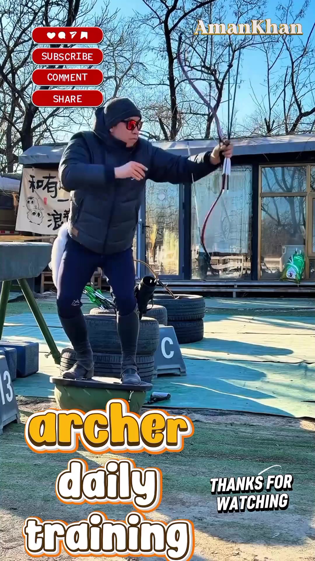 Archer daily training #Archery #reels #usa #history #natur # ...