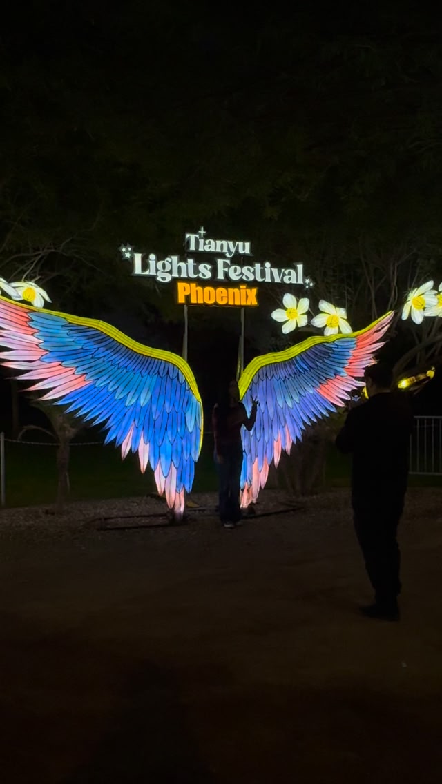 We brought even more interactive lanterns this year, including some of ...