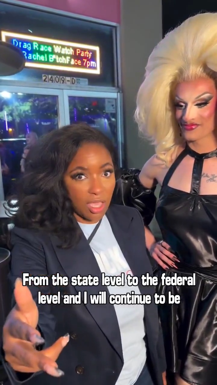 Jasmine Crockett is now campaigning with drag queens to win her Senate ...