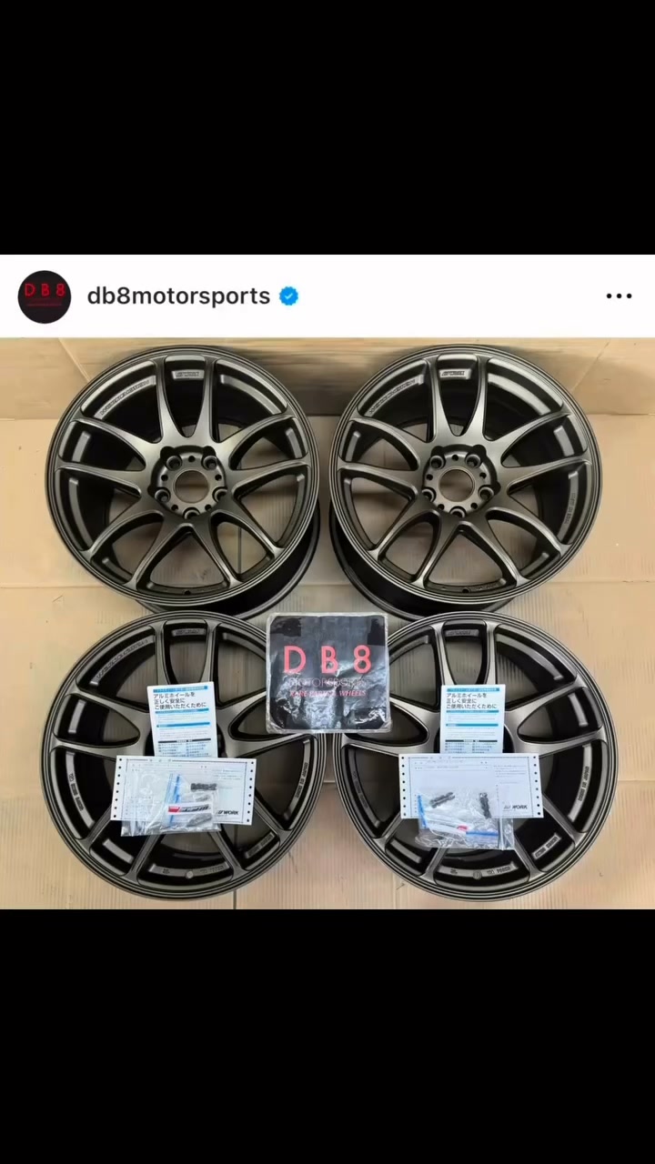DB8 - 🇯🇵 Work RSZ-R Forged (4x100) 🇯🇵 📣 Details: Real deal