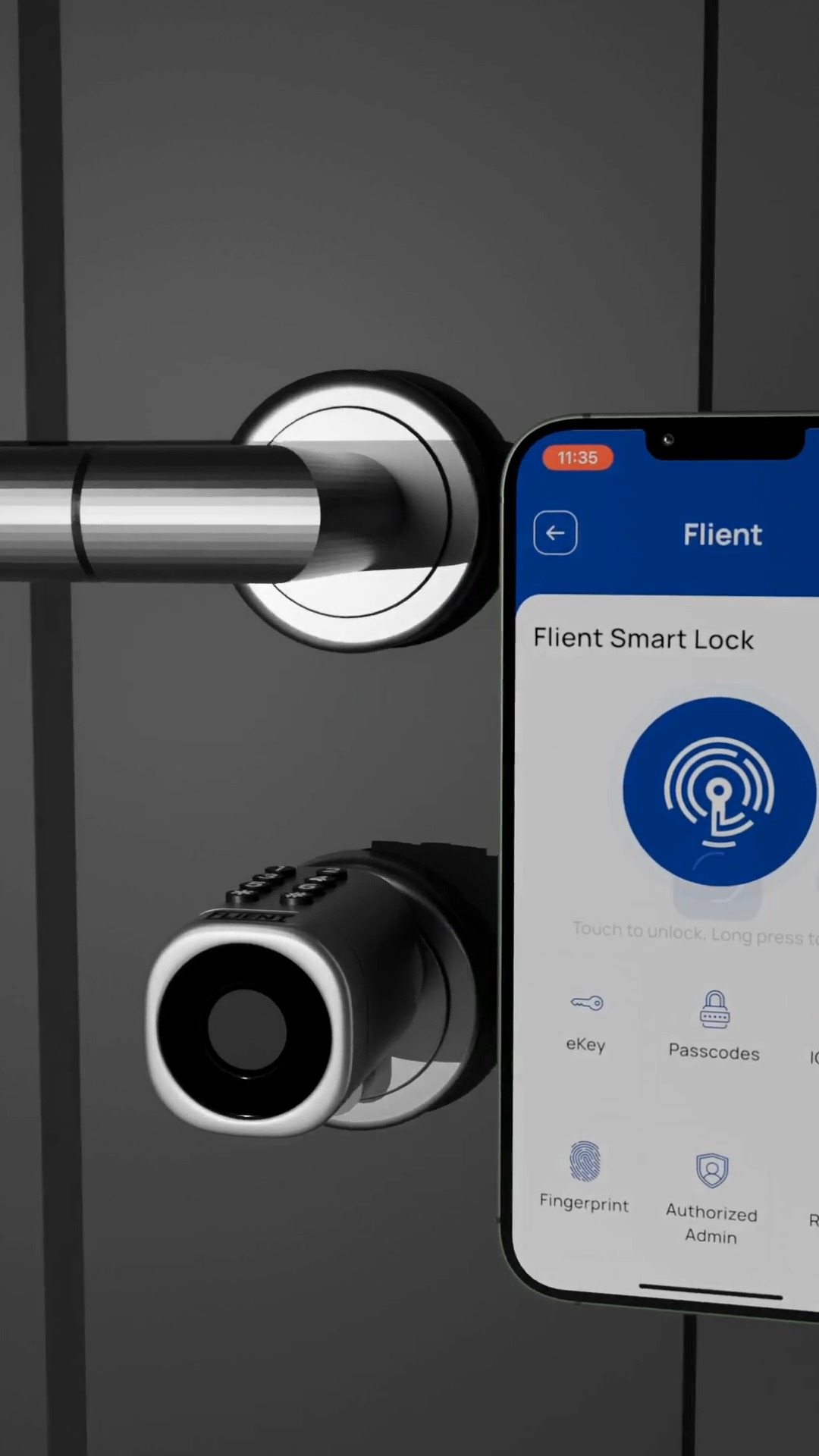 Ontgrendel de toekomst met de Flient Smart Lock Versa! 🔒 Geen sleutels ...