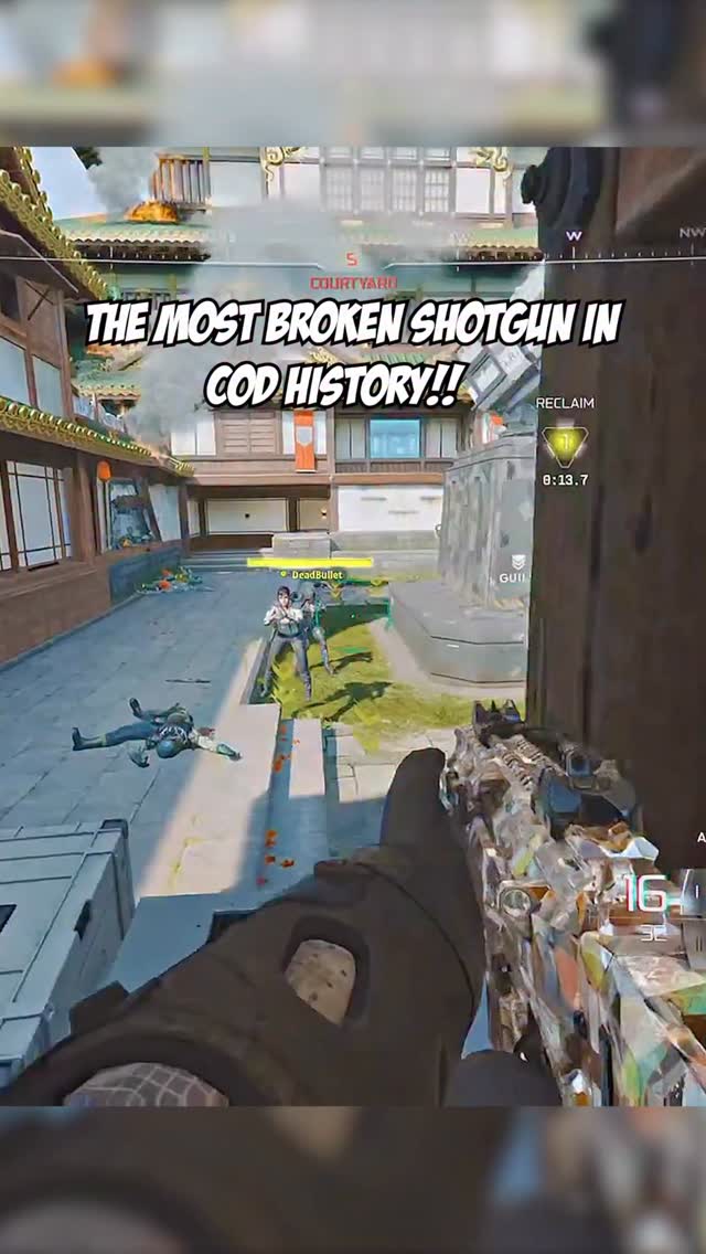 The most BROKEN SHOTGUN in COD HISTORY😱 Class setup at END! #callofduty ...