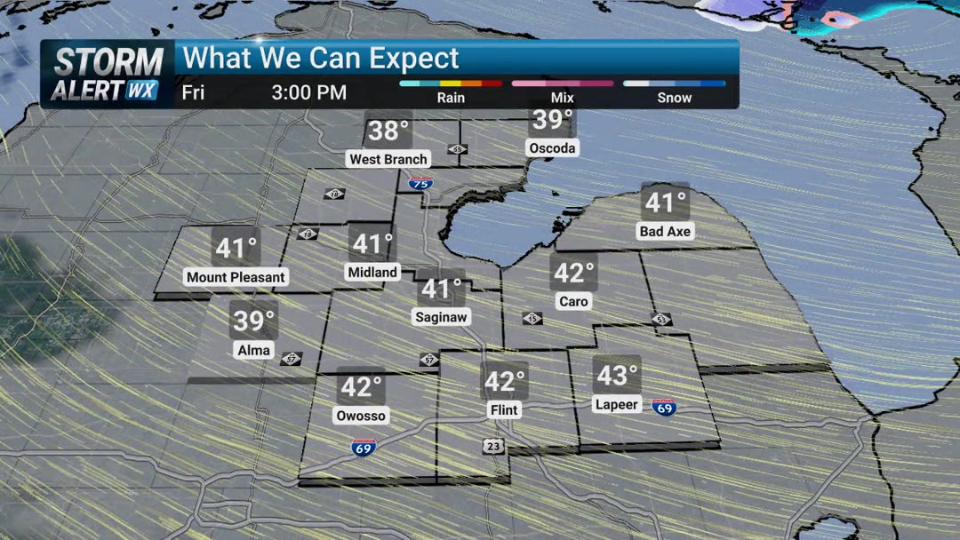 Today is an ALERT DAY for very windy conditions through this afternoon ...