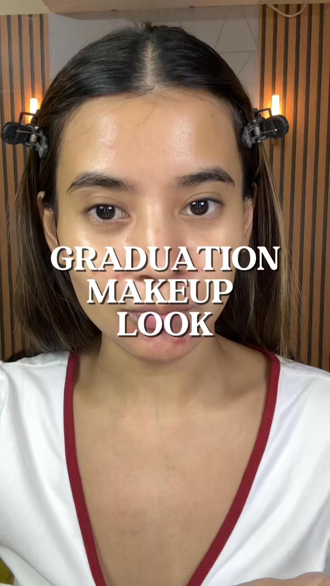 My very own graduation makeup & hairstyle tutorial 💁🏻‍♀️ #makeup # ...