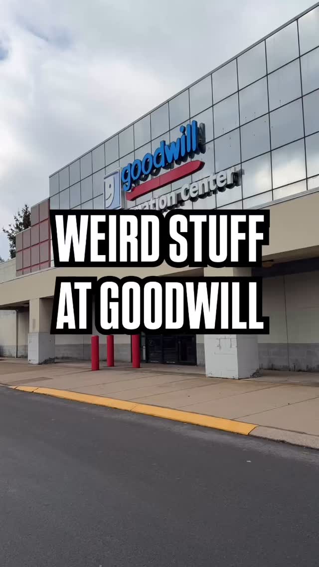 Here’s some weird stuff I saw at Goodwill. #goodwillfinds # ...